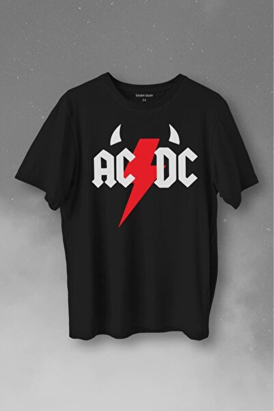 Kendim Seçtim AC DC Alternativna Muzika Direktne Struje Đavo Štampano Majica ...