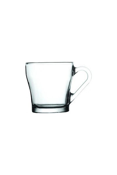 Paşabahçe Set of 2 Teacups with Handles 55233