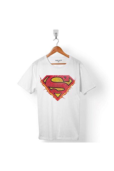 Kendim Seçtim Muški beli Supermen T-shirt