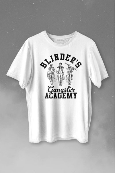 Kendim Seçtim Peaky Blinders Gangster Academy Serija Štampano Majica Unisex T...