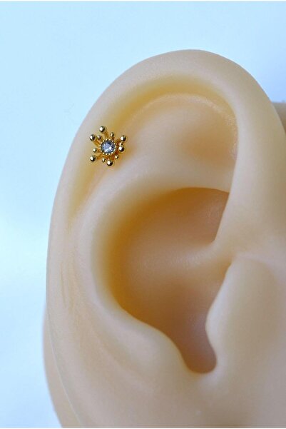 Sacce Scarves&Accessories Zirkon Taşlı Kıkırdak Helix Piercing