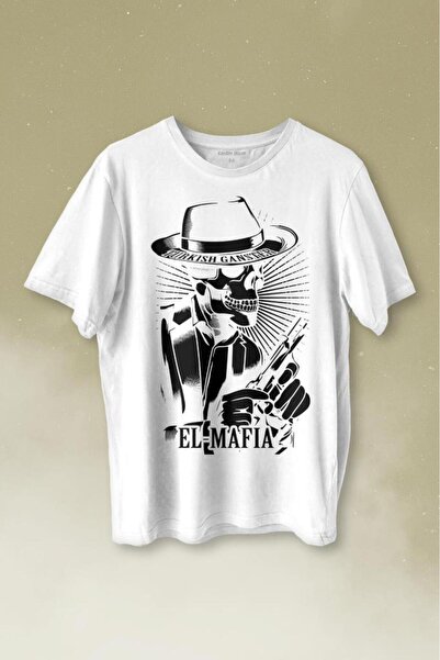 Kendim Seçtim Турецький гангстер Ель Мафія Мафія Тематичний принт на футболці...