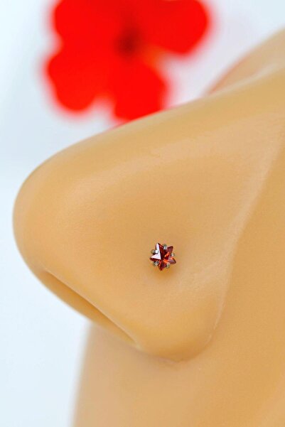 Sacce Scarves&Accessories Kırmızı Yıldız Taşlı Çelik Hızma