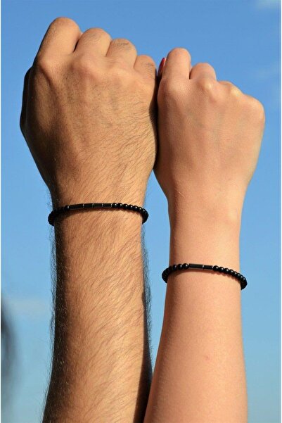 Sacce Scarves&Accessories مورس رمز الرسالة سوار عاشق سوار 2 قطعة