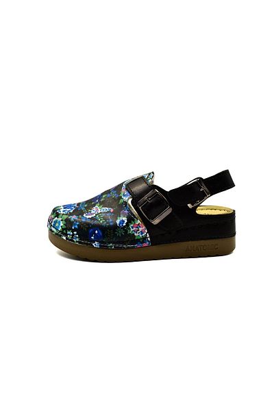 Tigerline Sandale de damă papuci Sabo cu model cu imprimeu floral