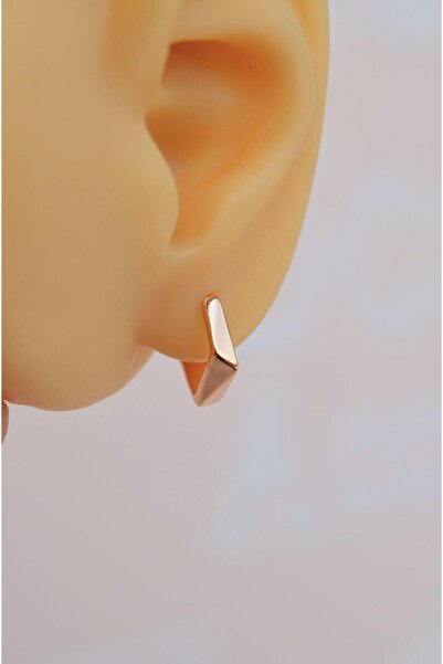 Sacce Scarves&Accessories Mini Asimetrik Dörtgen Küpe