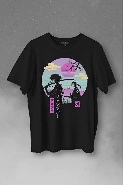 Kendim Seçtim Samurai Chillhop Samurai Japanese Chill Štampano T-shirt Unisex...