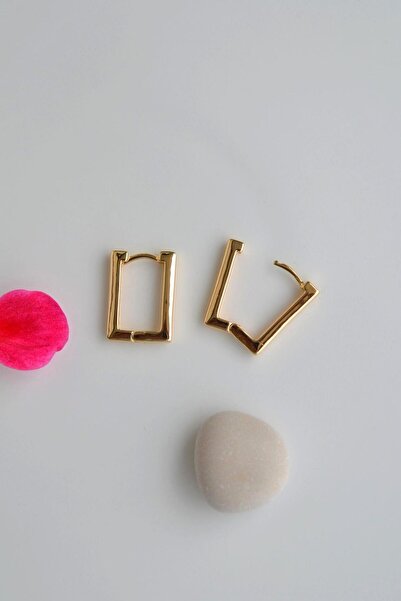 Sacce Scarves&Accessories Kare Halka Küpe