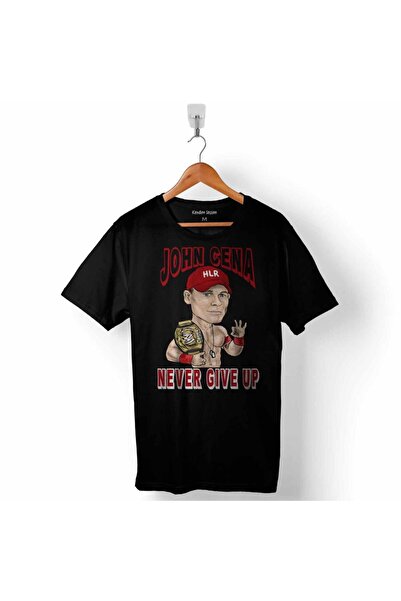Kendim Seçtim Tricou pentru bărbați John Cena Never Give Up Wwe American Wres...