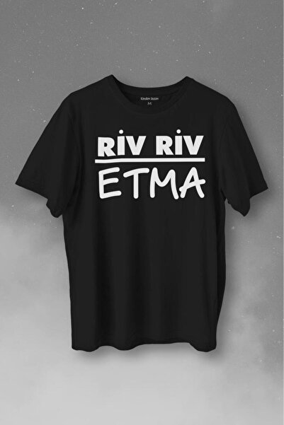 Kendim Seçtim Riv Riv Etma Crno more Sivrisine Etme Štampano Majica unisex T-...