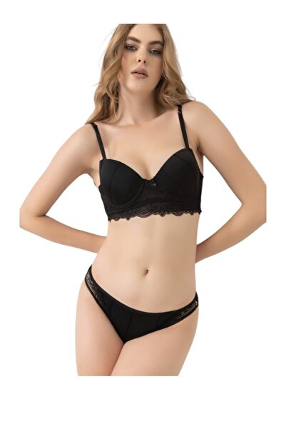 STORMED Set sutien push-up cu susținere din dantelă 1930