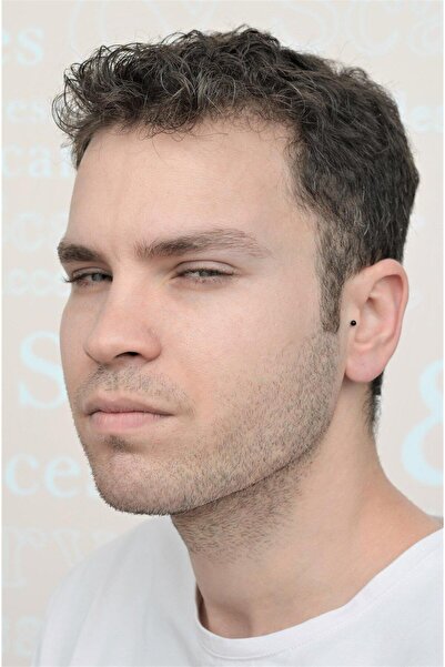 Sacce Scarves&Accessories ذكر الصلب ثقب الزنمة الحلزون الغضروف 6 ملم