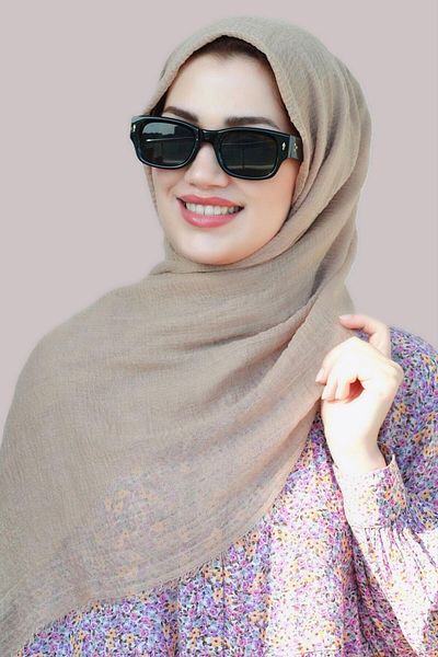 Sacce Scarves&Accessories Bronze Brown Soft Textured Daily Shawl - Wrap Design