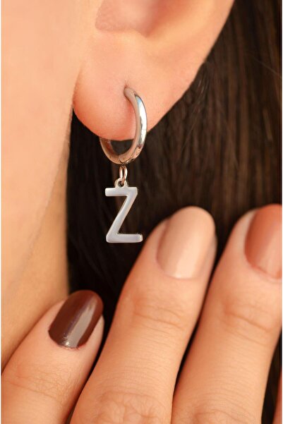Sacce Scarves&Accessories حلق حرف Z ستيل مفرد