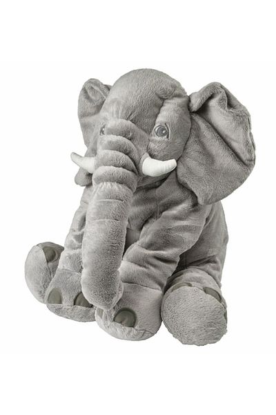 IKEA Jattestor Plush Elephant Toy Large Size 60 Cm