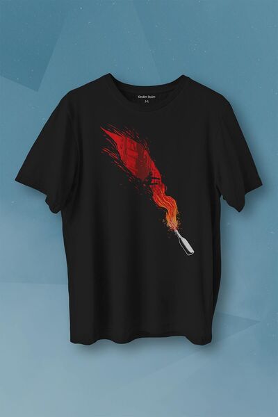 Kendim Seçtim Molotov Rebel Molotov Rebel Printed T-Shirt Unisex T-shirt