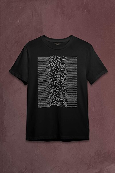 Kendim Seçtim Sound Wave Music Joy Division Copertă album Stripes Tricou imprimat Tricou unisex