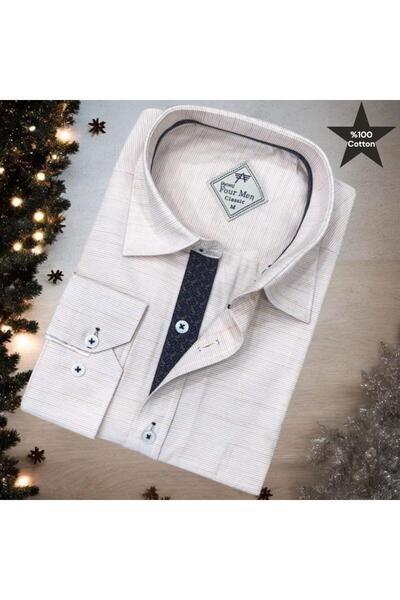 EREN STYLE Pamučna Oxford košulja dugih rukava unisex (uski kroj)
