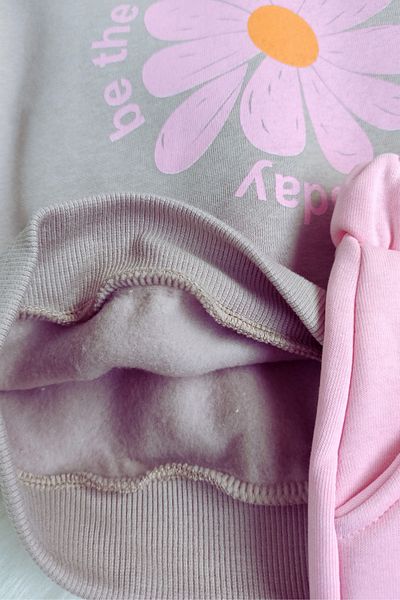 Nisankids 5-8 Years Old Girl's Tracksuit Set - Bottom-Top Raster, 100% Cotton