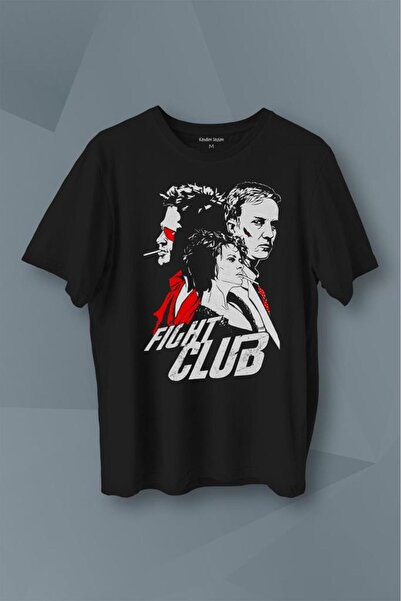 Kendim Seçtim Tricou cu imprimeu Fight Club Film Marla Tyler Durden Tricou un...