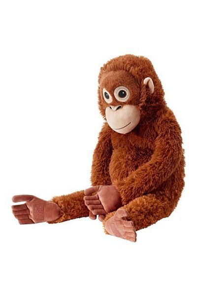 IKEA Djungelskog Soft Toy, Monkey, Brown