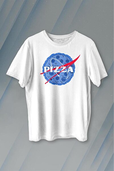 Kendim Seçtim Pizza NASA Svemirska agencija Kosmos Astronaut Štampano Majica ...