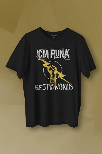 Kendim Seçtim Unisex T-shirt Najbolji na svetu CM Punk Mješovita borba Cmpunk...