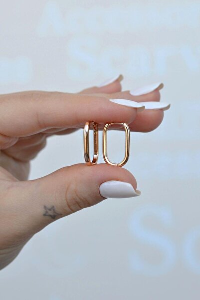 Sacce Scarves&Accessories Oval Halka Küpe