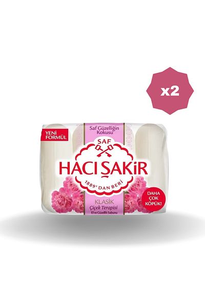Hacı Şakir Hacişakir Beauty Soap Flower Therapy 4X70 Gr - (2 Pcs)