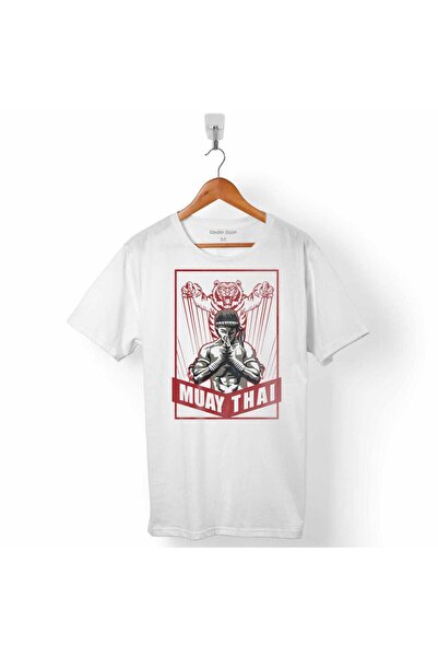 Kendim Seçtim Tricou Muay Thai Tiger Muaythai Kick Boxing Far East pentru băr...