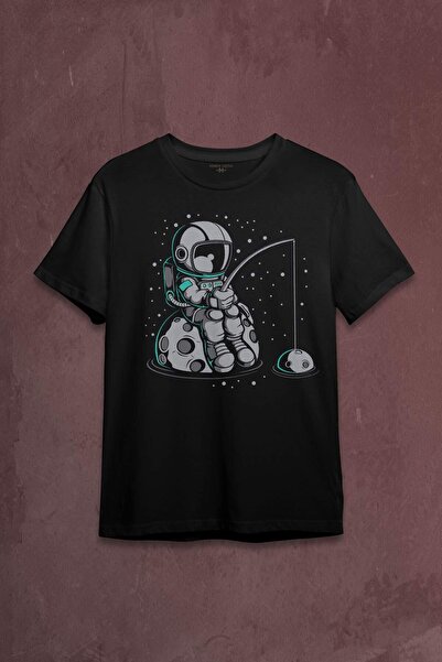 Kendim Seçtim Astronaut baca štap za pecanje u svemiru Kosmos Svemirska plane...