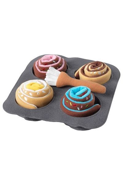 IKEA 6 Pieces Soft Kids Toy Plush - Bakery Supplies