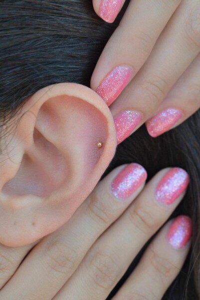 Sacce Scarves&Accessories Mini Top Model Çivili Helix Kıkırdak Küpesi