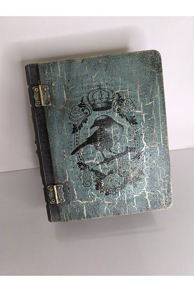 IremTasarimAtolyesi Wooden Custom Design Home Decoration Book Box