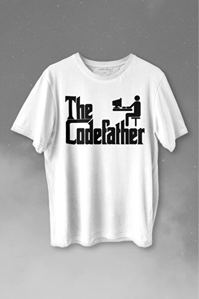 Kendim Seçtim Tricou imprimat The Codefather Godfather Computer Code Pirate Hacker Software Developer Tricou unisex