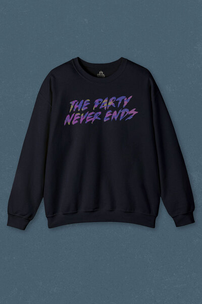 so cool Hanorac Albastru Marin Petrecerea Nu Se termină Muzica Acid Imprimat ...