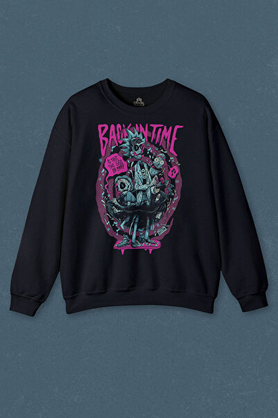 so cool Hanorac bleumarin Back To The Future Science Series Film de transpira...