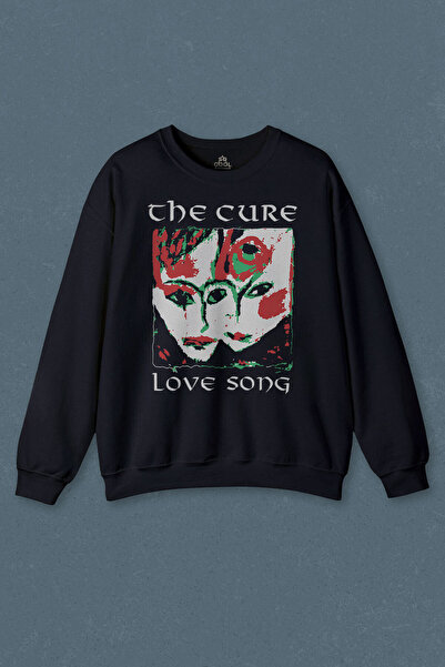 so cool Μπλε μπλουζάκι The Cure Lovesong Love Song Rock Music Band Τυπωμένο U...