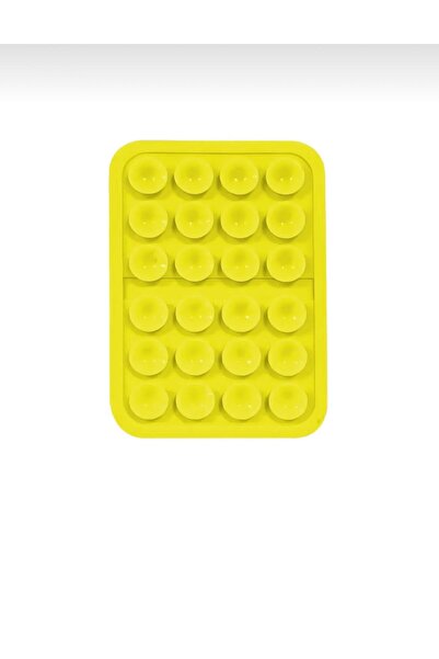 Genel Markalar Silikon Vakumlu Yapışkanlı Kaymaz Vantuz Cep Telefon Tutucu