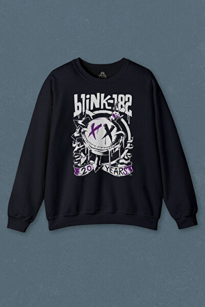 so cool Hanorac bleumarin Blink 182 Punk 20 de ani Twenties Muzică rock Muzic...