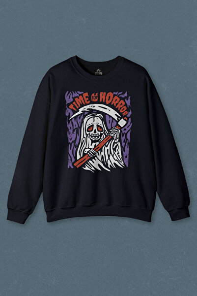 so cool Hanorac bleumarin Horror Minimal Amuzant Întunecat Amuzant Groază Urb...