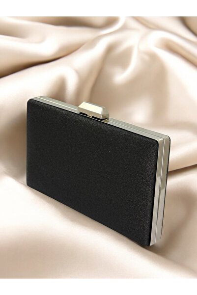 Wedding Fashion Culoare neagră Rochie de seară Geantă Kumsim Portofoliu Poche...