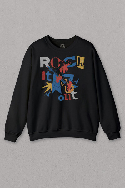 so cool Unisex majica Rockstar Rock It Out Gitara Gitarista Štampano Znoj