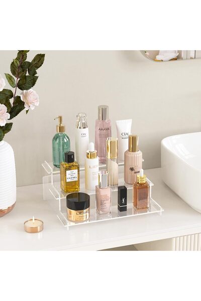 Pleksivent Şeffaf Parfüm Düzenleyici Standı, Figürler ve Koleksiyonlar için S...