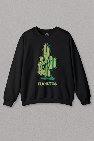 so cool Unisex majica sa kaktusom i srednjim prstom fxcktus Štampano