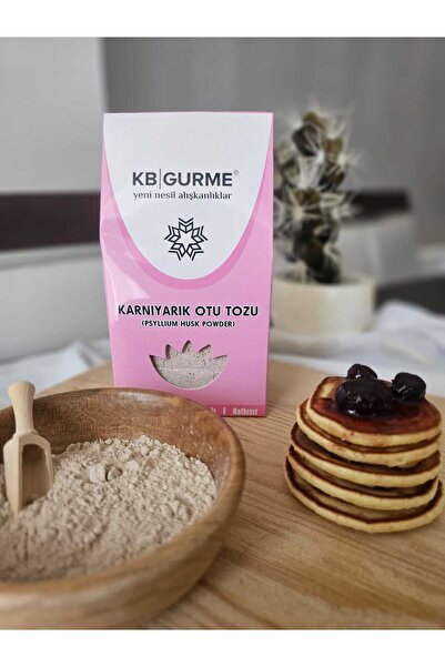Kbgurme Karnıyarık Otu Tozu (Psyllium Husk Powder) 200 gr.