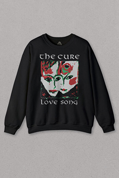 so cool Φούτερ Unisex The Cure Lovesong Love Song Rock Music Band Φούτερ με σ...