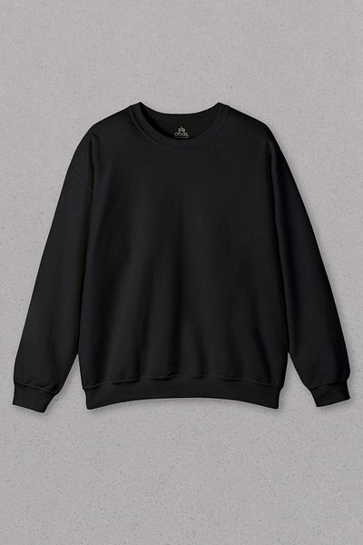 so cool Hanorac negru cu gât tripul de bază, unisex, pentru bărbați, transpirație pentru femei