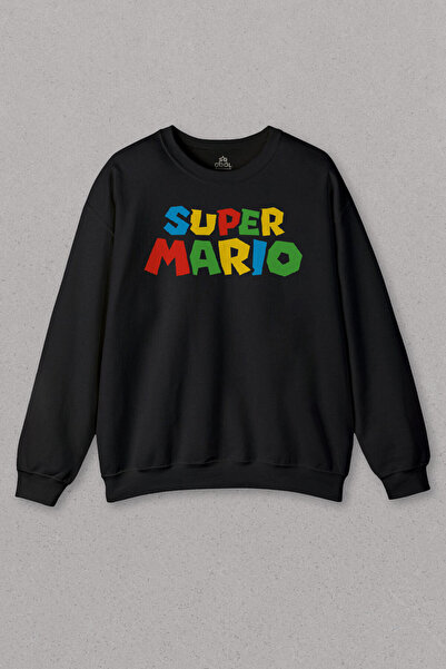 so cool Hanorac unisex Super Mario Seres Imprimat Sweat