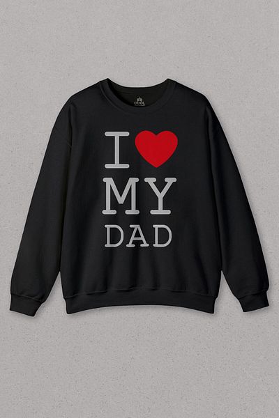 so cool Hanorac unisex I Love My Dad Fathers Cadou de aniversare Transpirație imprimată